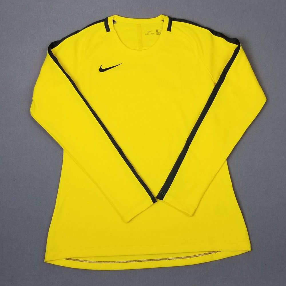 Nike Dri-FIT Women's Soccer Academy 18 Activewear Top Yellow Small